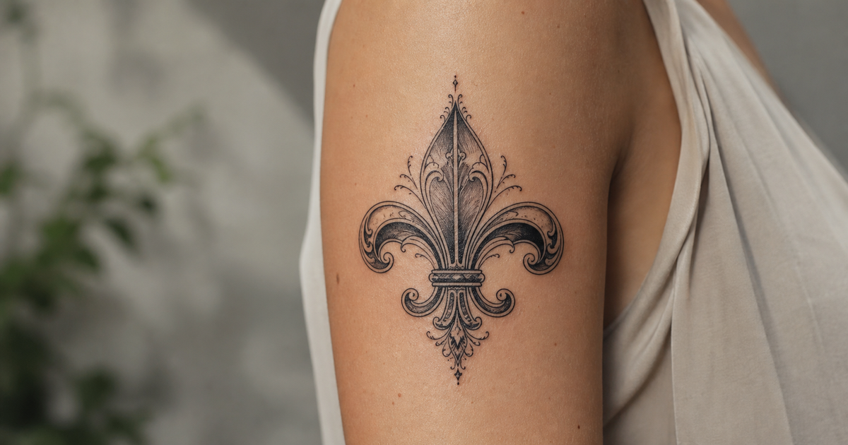 Quelle est vraiment la signification du tatouage fleur de lys ?