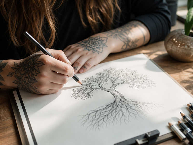 Tatouage arbre : quelle signification donner à ce motif ?