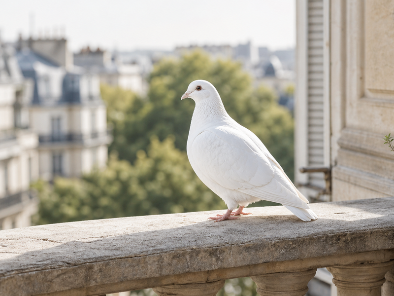 Pigeon blanc : quelle signification spirituelle lui donner ?