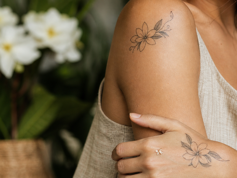 Tatouage fleur de tiaré : quelle signification donner à ce motif ?