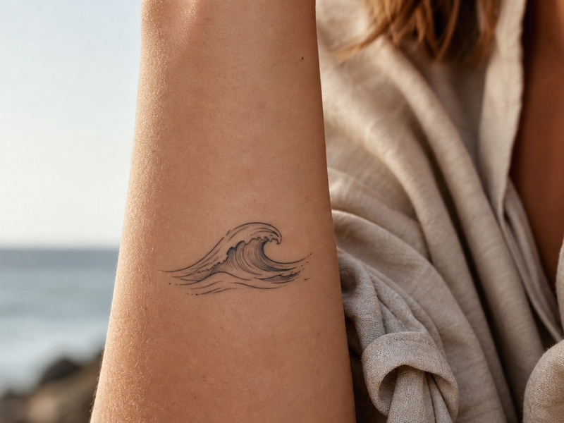 Tatouage vague : quelle signification donner à ce motif ?